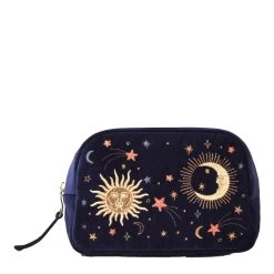 Elizabeth Scarlett Celestial Navy Cosmetics Bag
