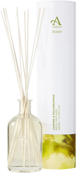 Arran Sense Of Scotland Home Jasmine & Philadelphus Reed Diffuser