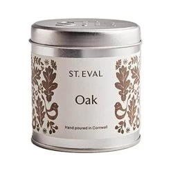 St Eval Oak Folk Scented Tin Candle