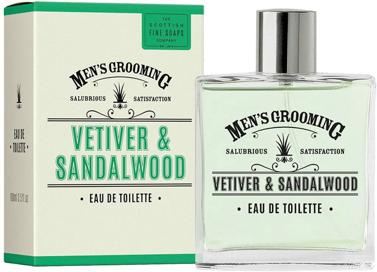 Scottish Fine Soaps Vetiver & Sandalwood Eau De Toilette