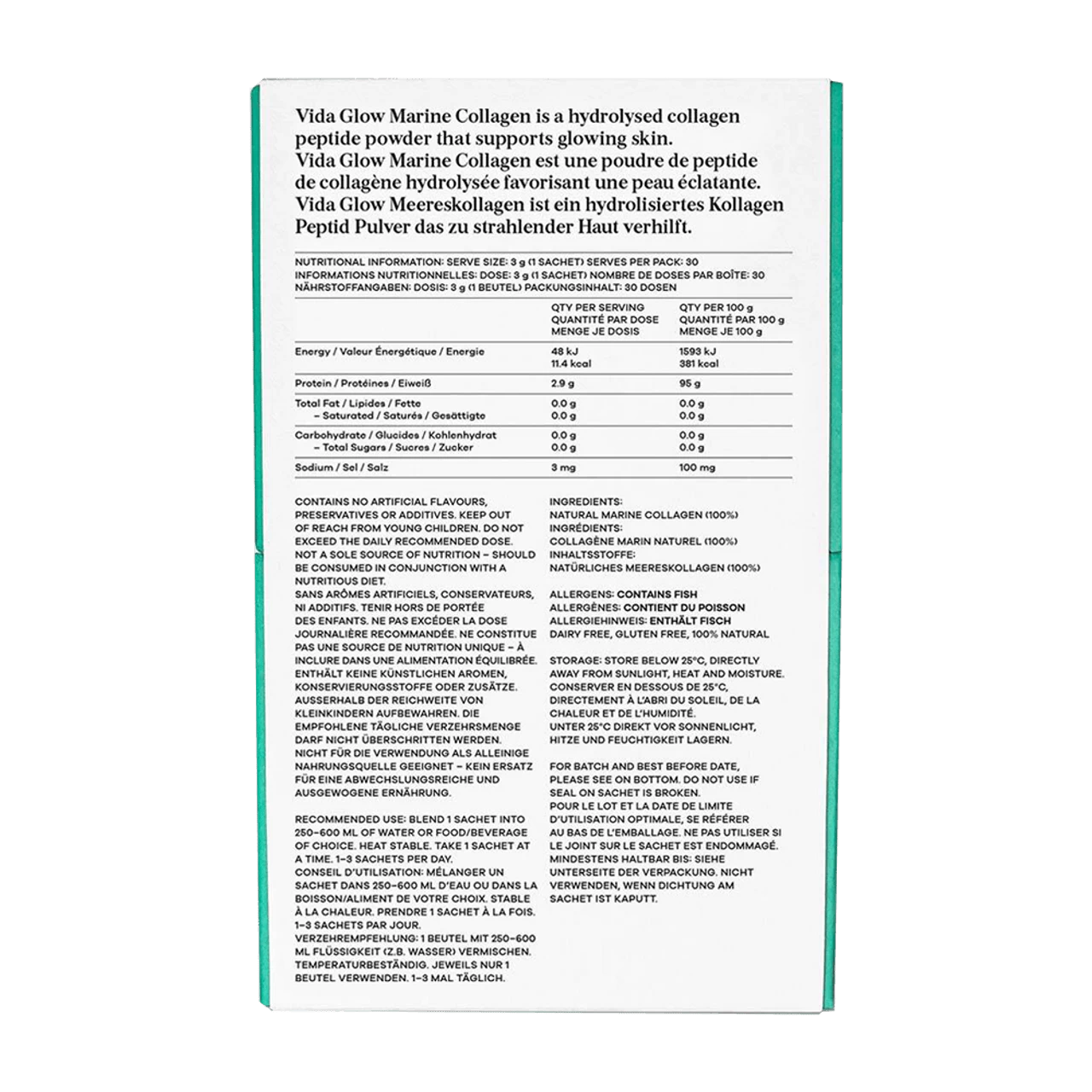 Vida Glow Original Marine Collagen - Image 2