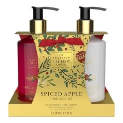 Scottish Fine Soaps Spiced Apple Hand Care Set
