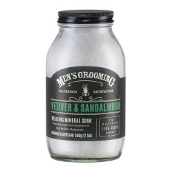 Scottish Fine Soaps Vetiver & Sandalwood Mineral Bath Soak
