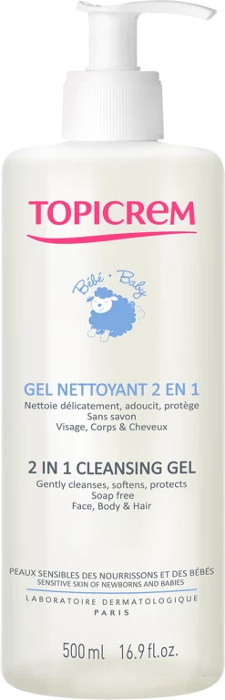 Topicrem BABY My 1st 2 In 1 Cleansing Gel