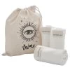 MOA Bamboo Face Cloths & Hemp Bag