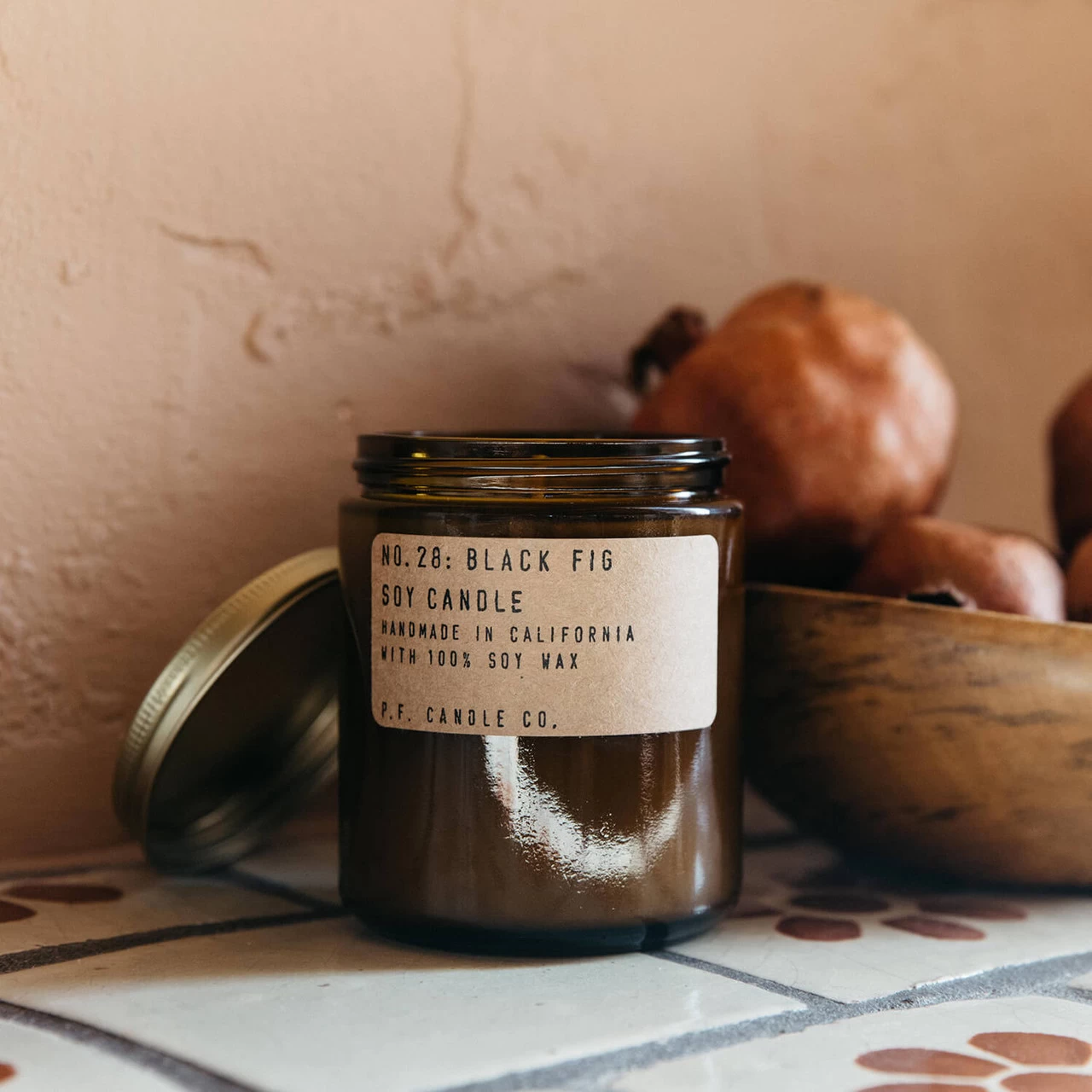 P.F. Candle Co. No. 28 Black Fig Standard Soy Jar Candle - Image 2