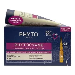 Phyto PHYTOCYANE Reactional + Free Shampoo Set