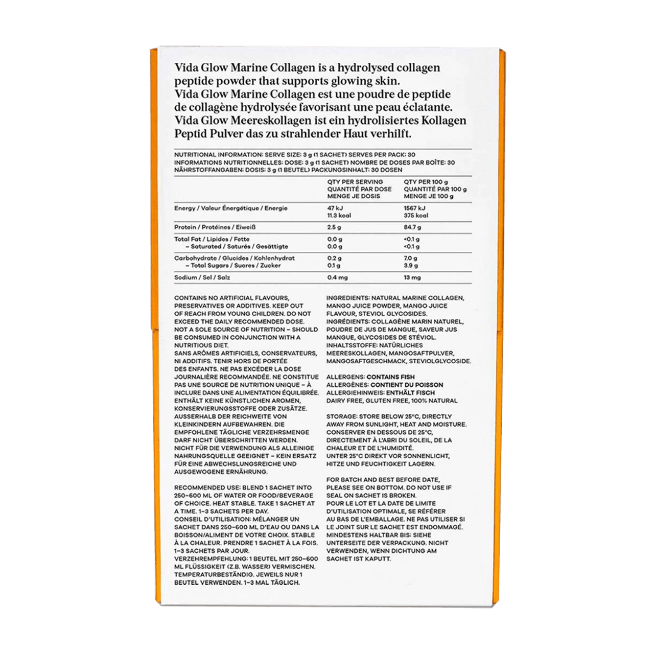 Vida Glow Mango Marine Collagen - Image 2