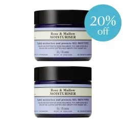 Neal's Yard Remedies Rose & Mallow Moisturiser Duo