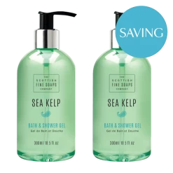 Scottish Fine Soaps Sea Kelp Bath & Shower Gel Duo