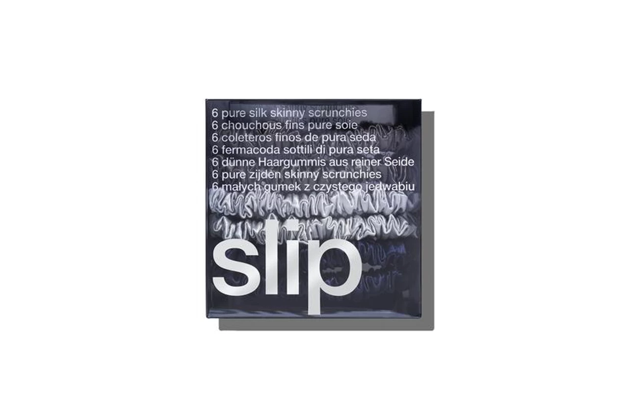 Slip Pure Silk Skinny Midnight Scrunchies - Image 3