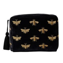 Elizabeth Scarlett Honey Bee Charcoal Wash Bag