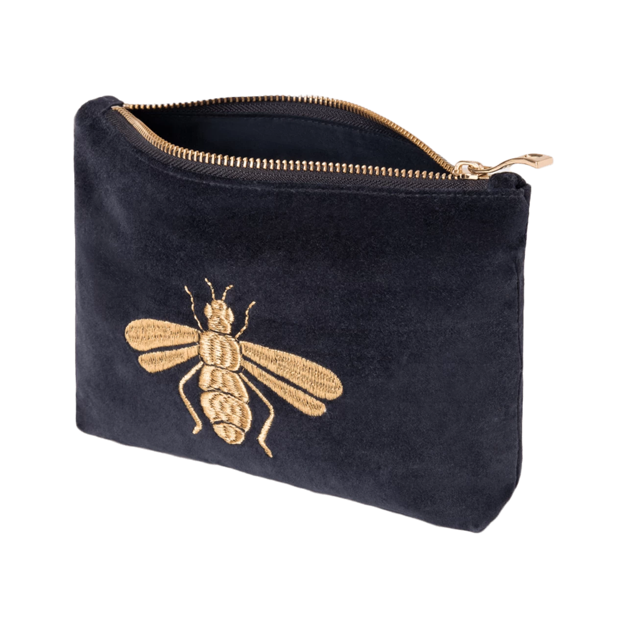 Elizabeth Scarlett Honey Bee Charcoal Mini Pouch - Image 2